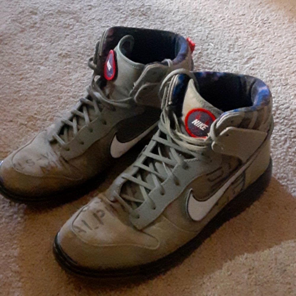 Nike high top dunk's